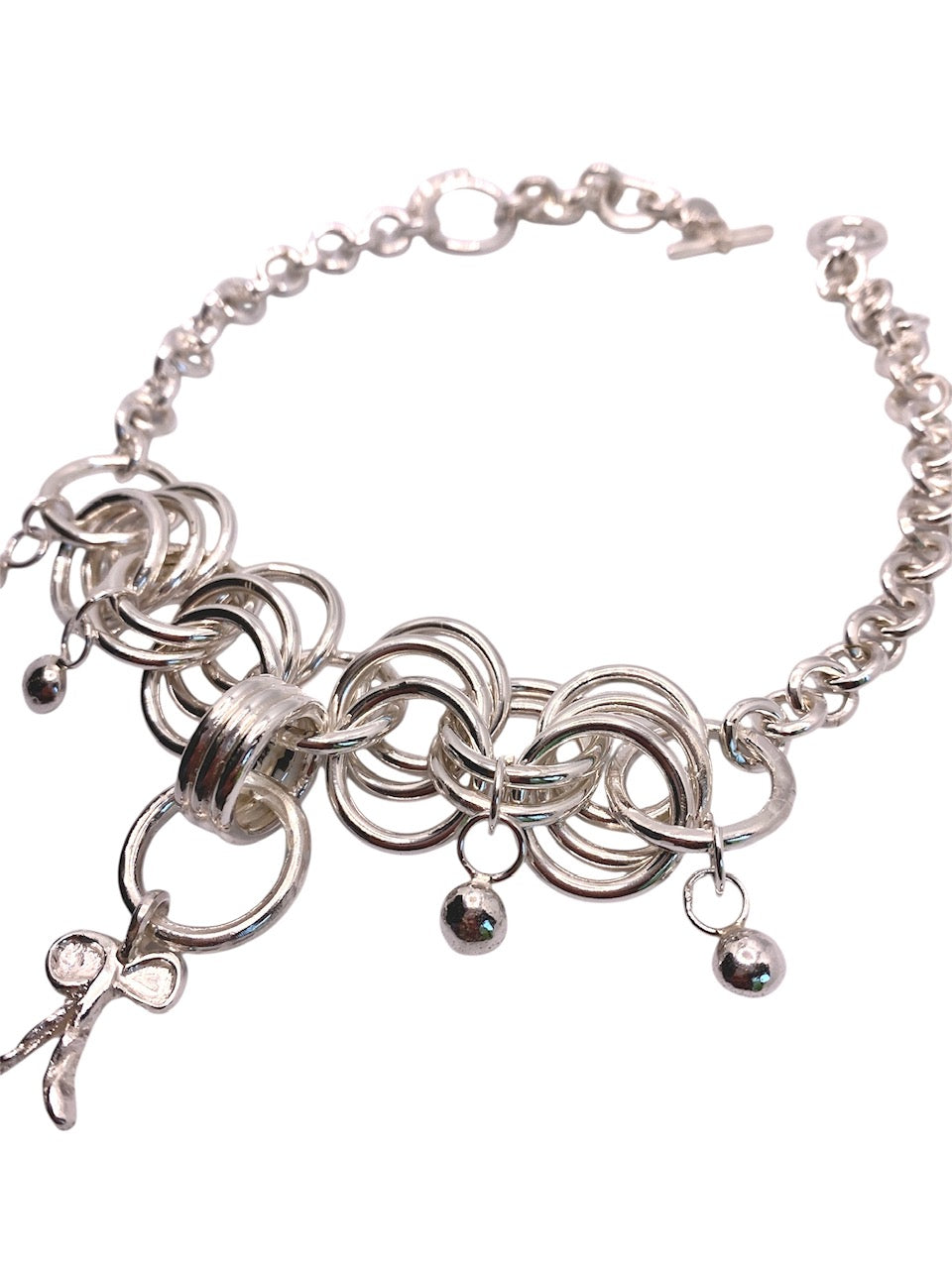 Papillon hälsband i silver