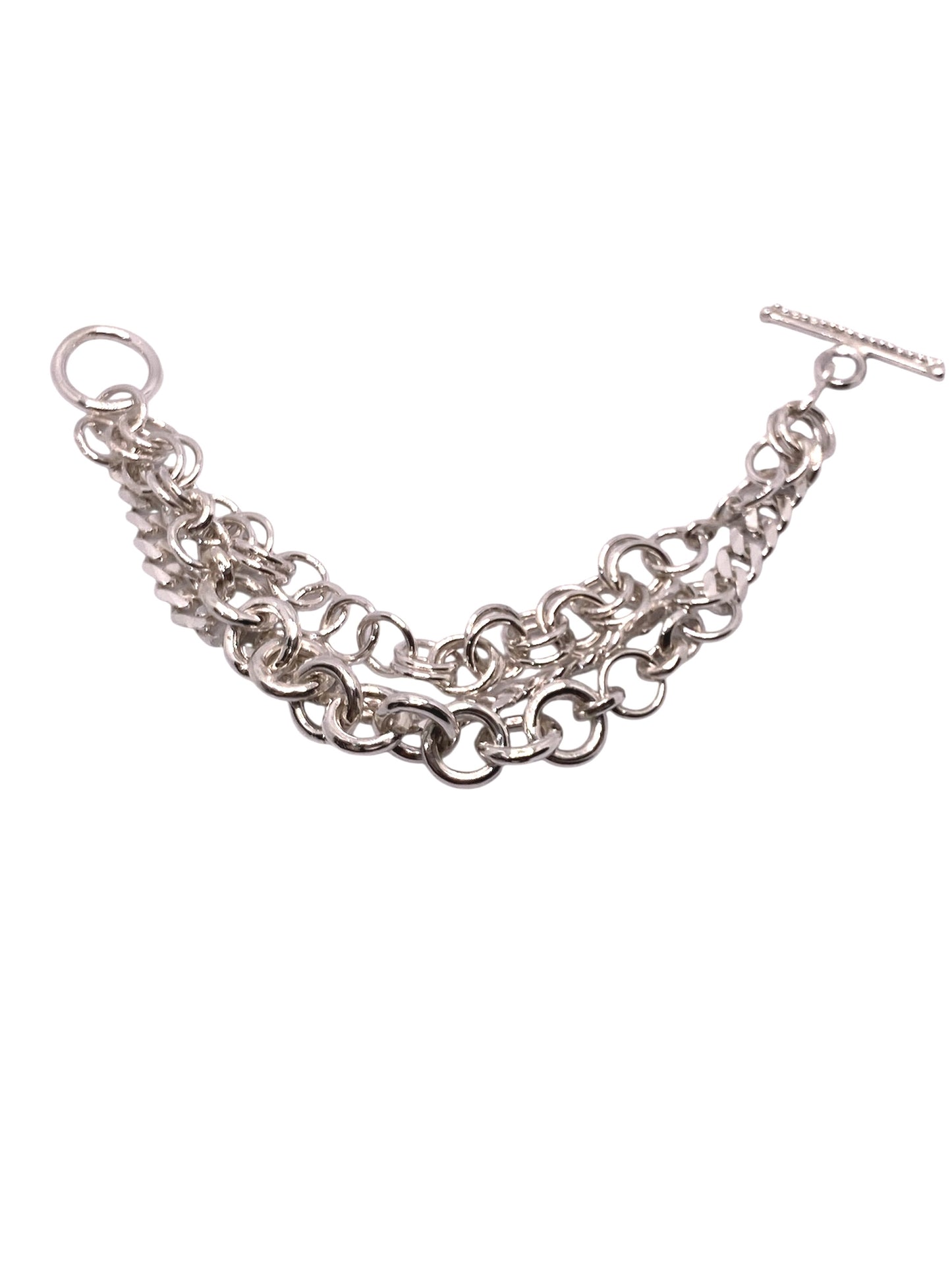 Tre kedjor armband