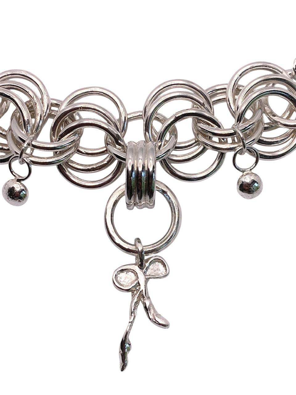 Papillon hälsband i silver
