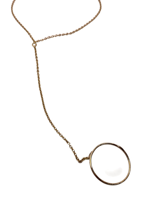 18K armband med ring